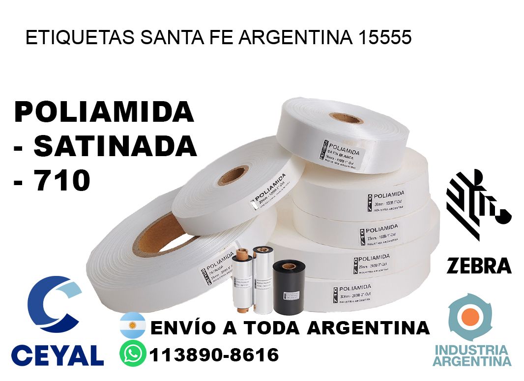 Etiquetas Santa Fe Argentina 15555