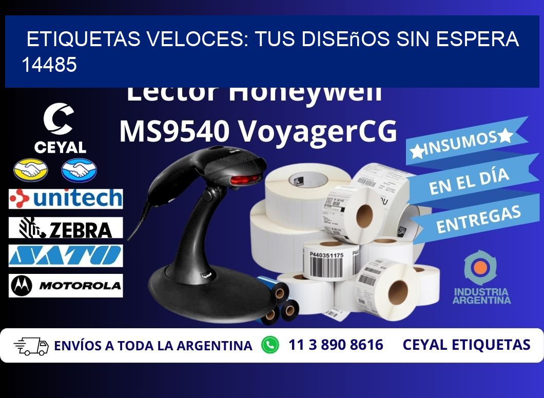 Etiquetas Veloces: Tus Diseños sin Espera 14485