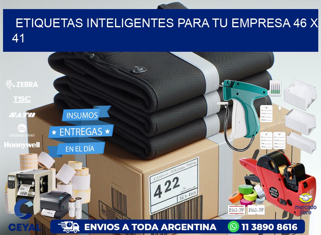 Etiquetas inteligentes para tu empresa 46 x 41