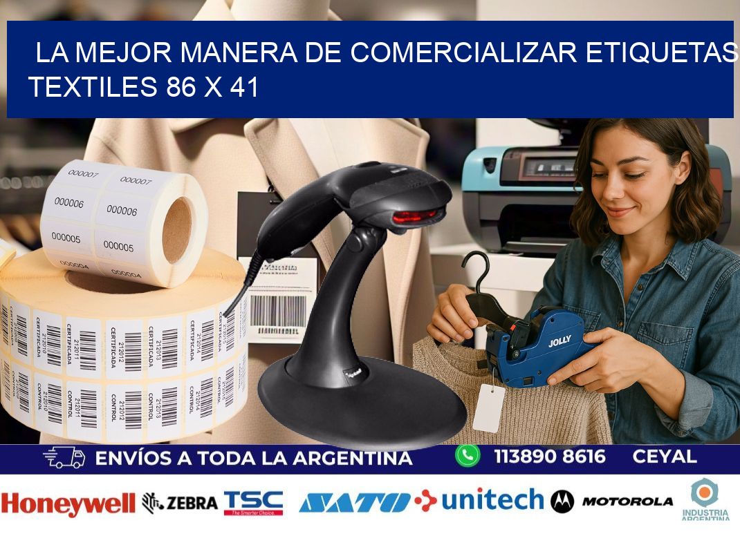 La Mejor Manera de Comercializar Etiquetas Textiles 86 x 41