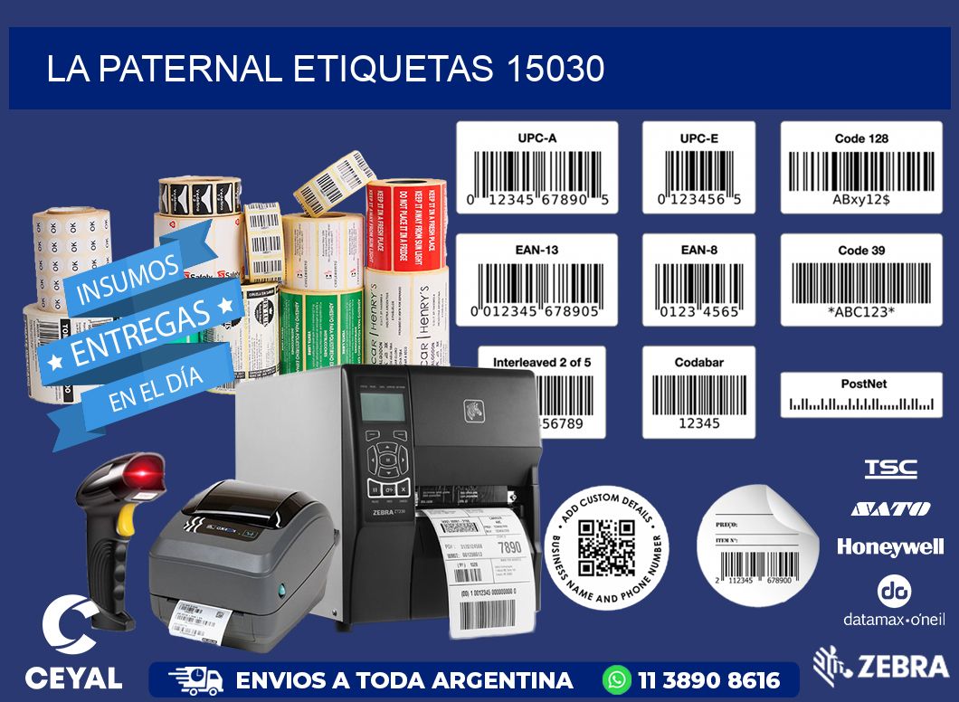 La Paternal etiquetas 15030