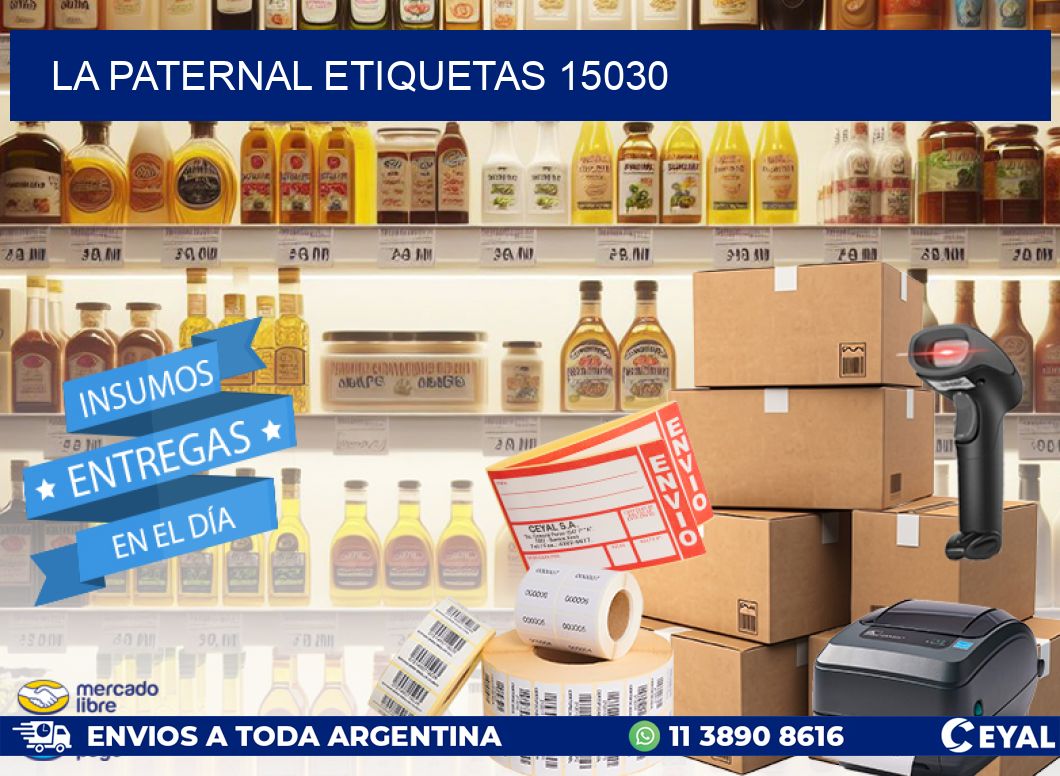 La Paternal etiquetas 15030