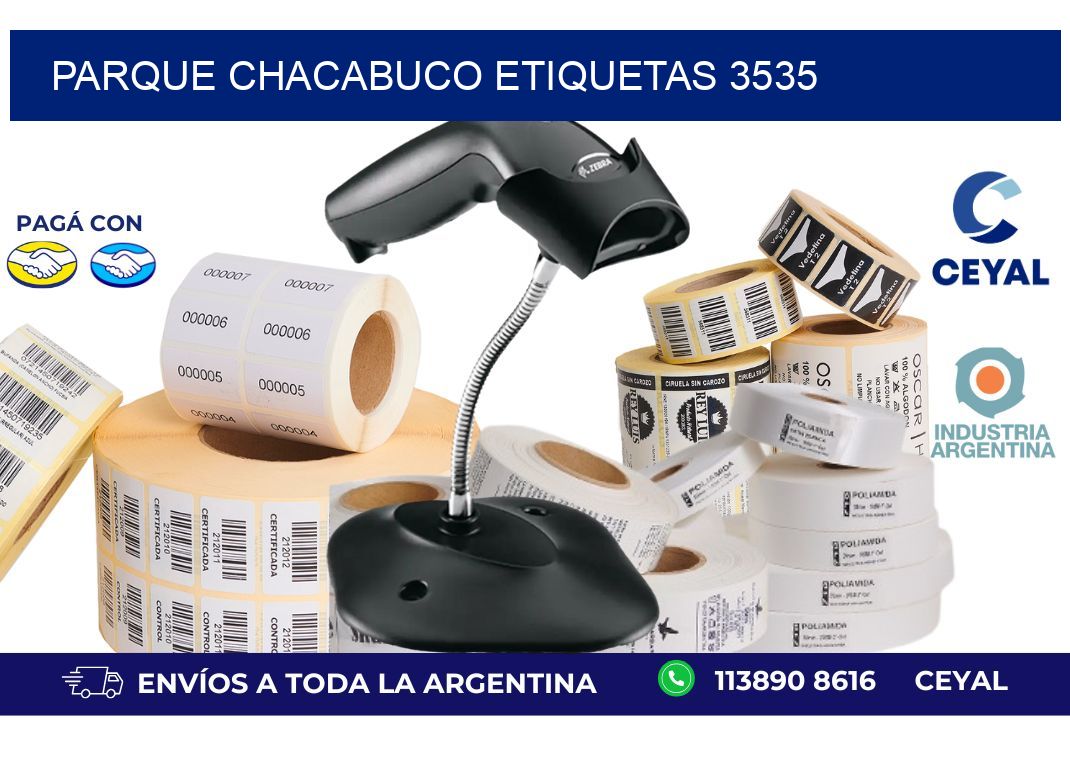 Parque Chacabuco etiquetas 3535