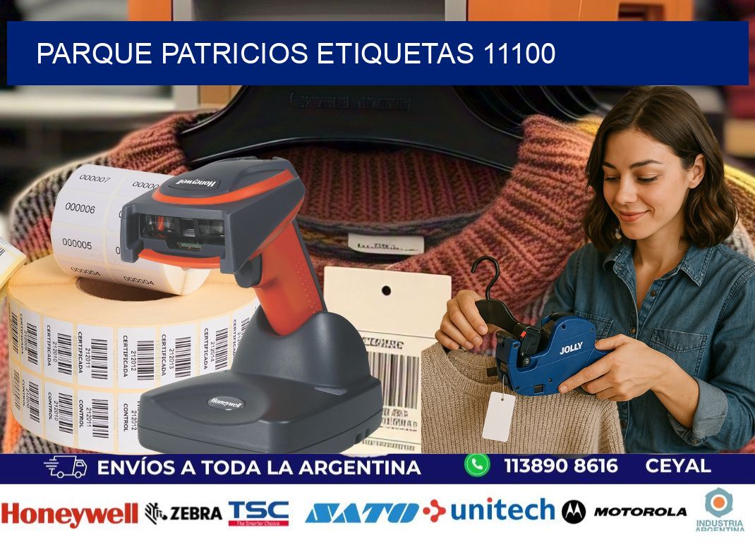 Parque Patricios etiquetas 11100