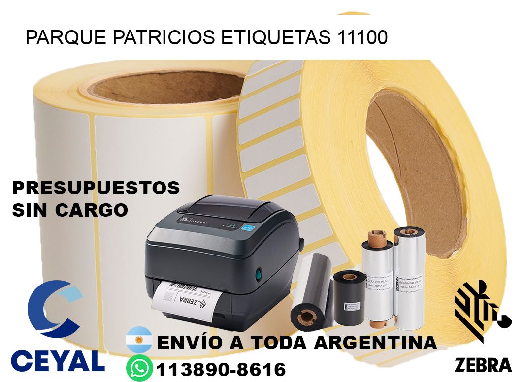 Parque Patricios etiquetas 11100