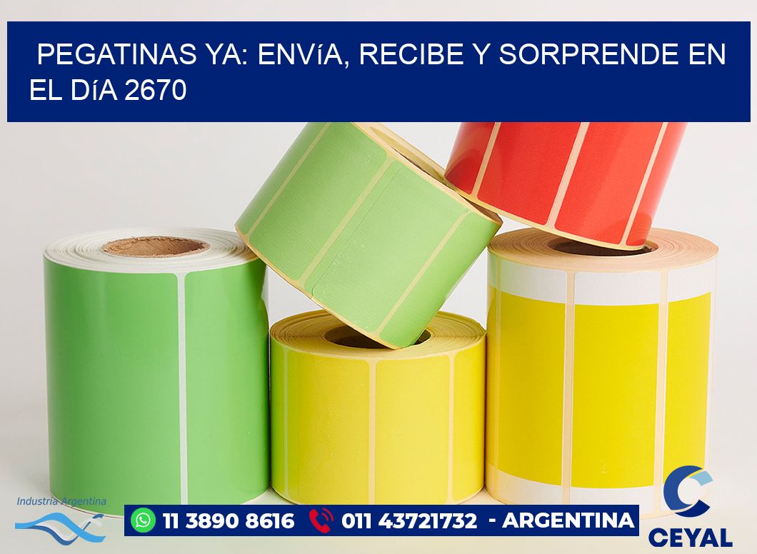 Pegatinas Ya: Envía, Recibe y Sorprende en el Día 2670