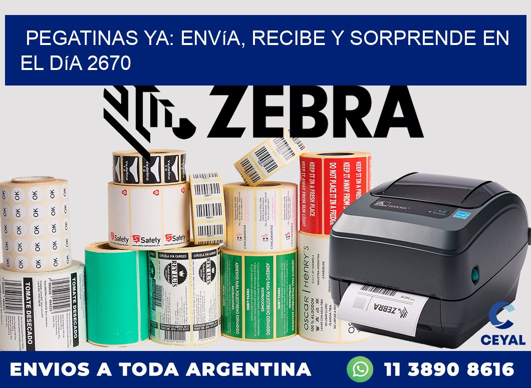 Pegatinas Ya: Envía, Recibe y Sorprende en el Día 2670