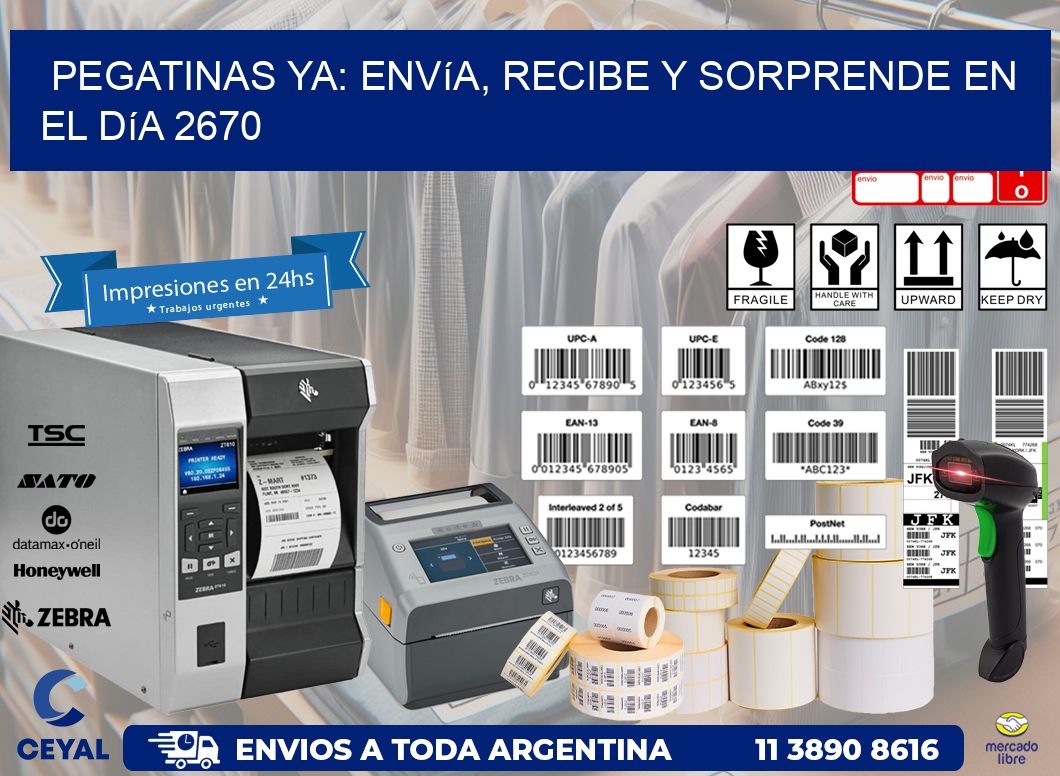 Pegatinas Ya: Envía, Recibe y Sorprende en el Día 2670