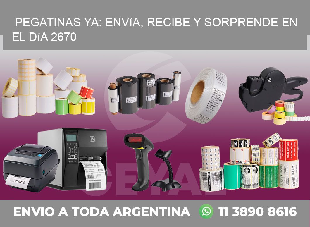 Pegatinas Ya: Envía, Recibe y Sorprende en el Día 2670