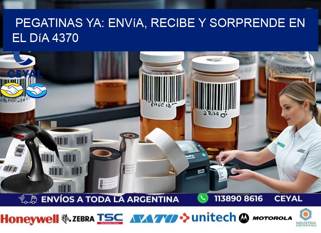 Pegatinas Ya: Envía, Recibe y Sorprende en el Día 4370