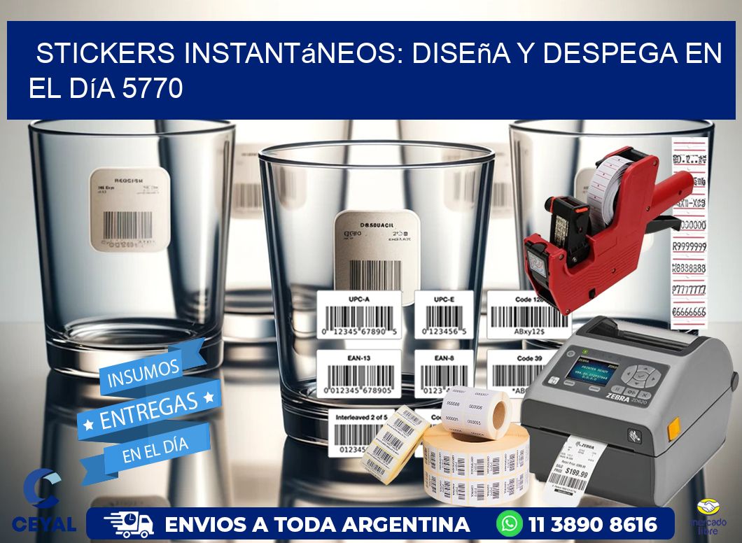 Stickers Instantáneos: Diseña y Despega en el Día 5770