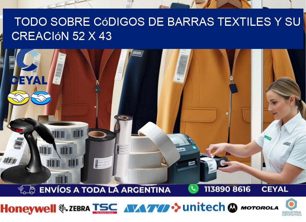 Todo sobre Códigos de Barras Textiles y su Creación 52 x 43