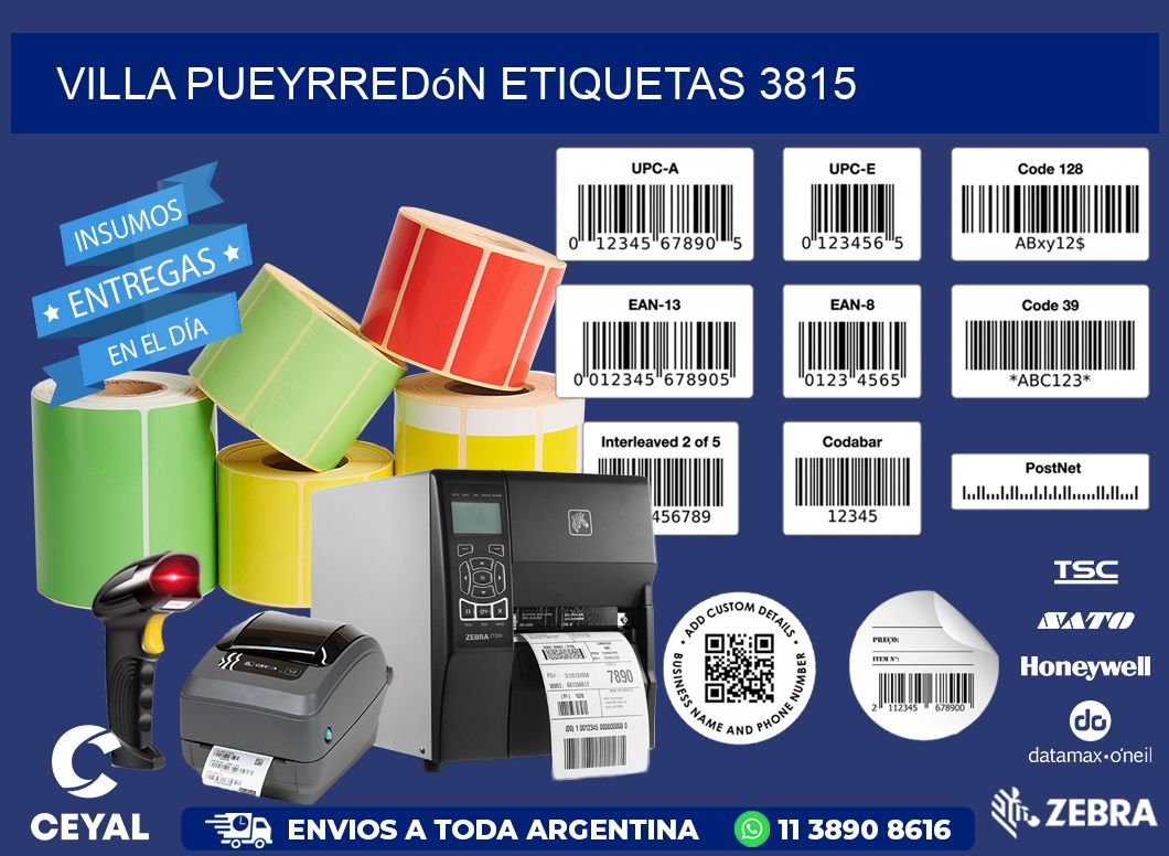 Villa Pueyrredón etiquetas 3815