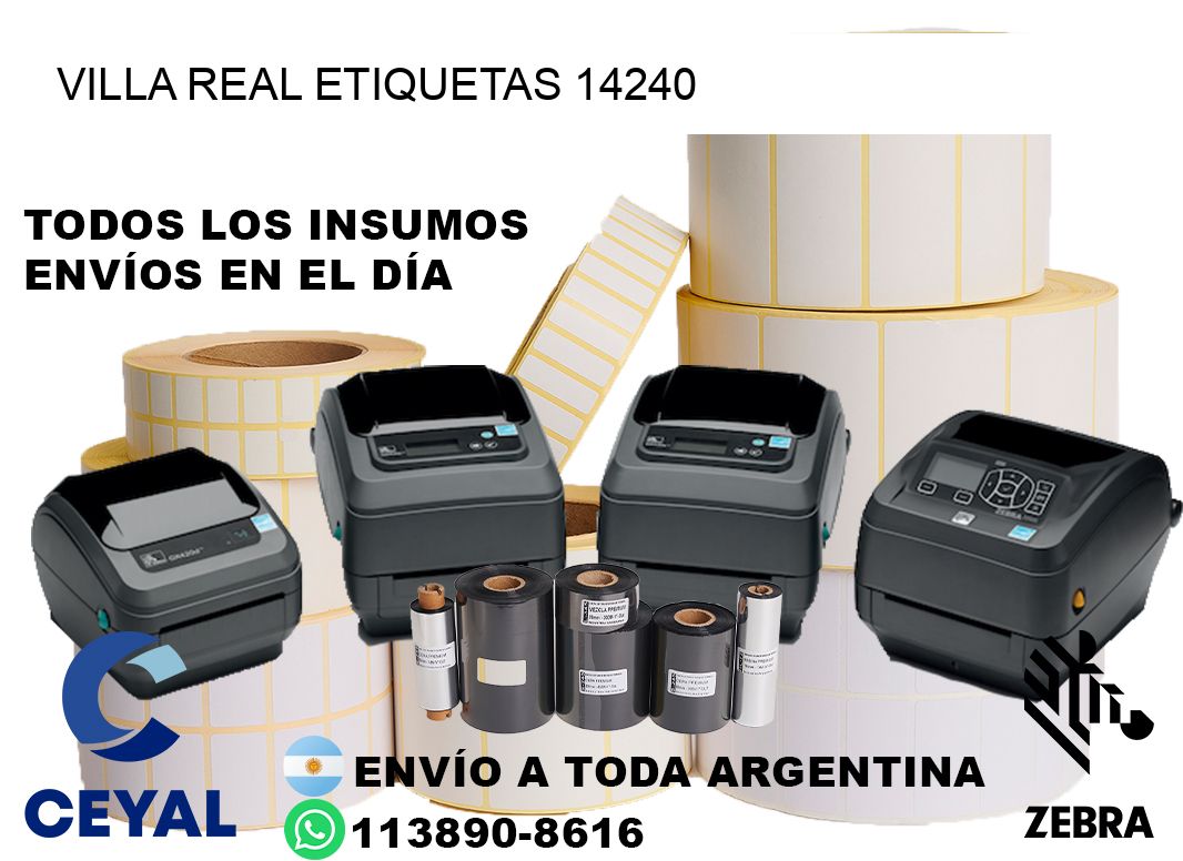 Villa Real etiquetas 14240