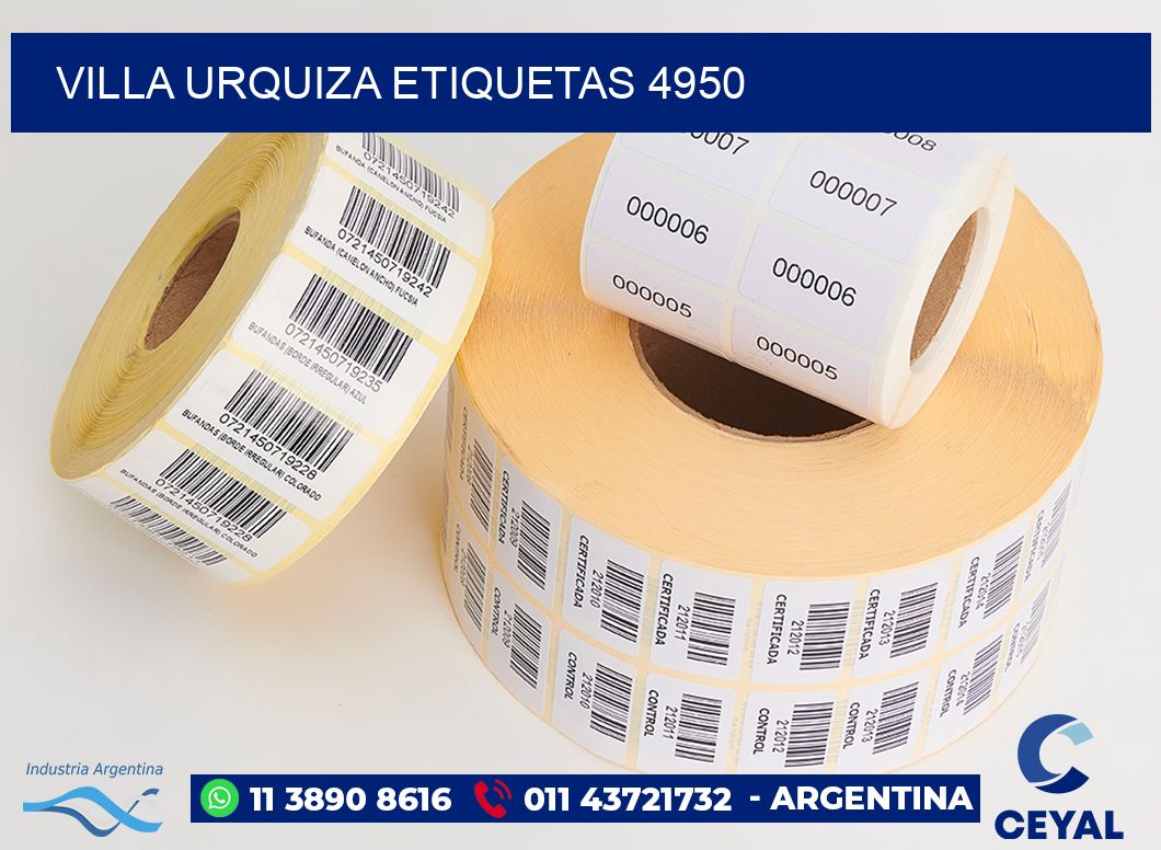 Villa Urquiza etiquetas 4950