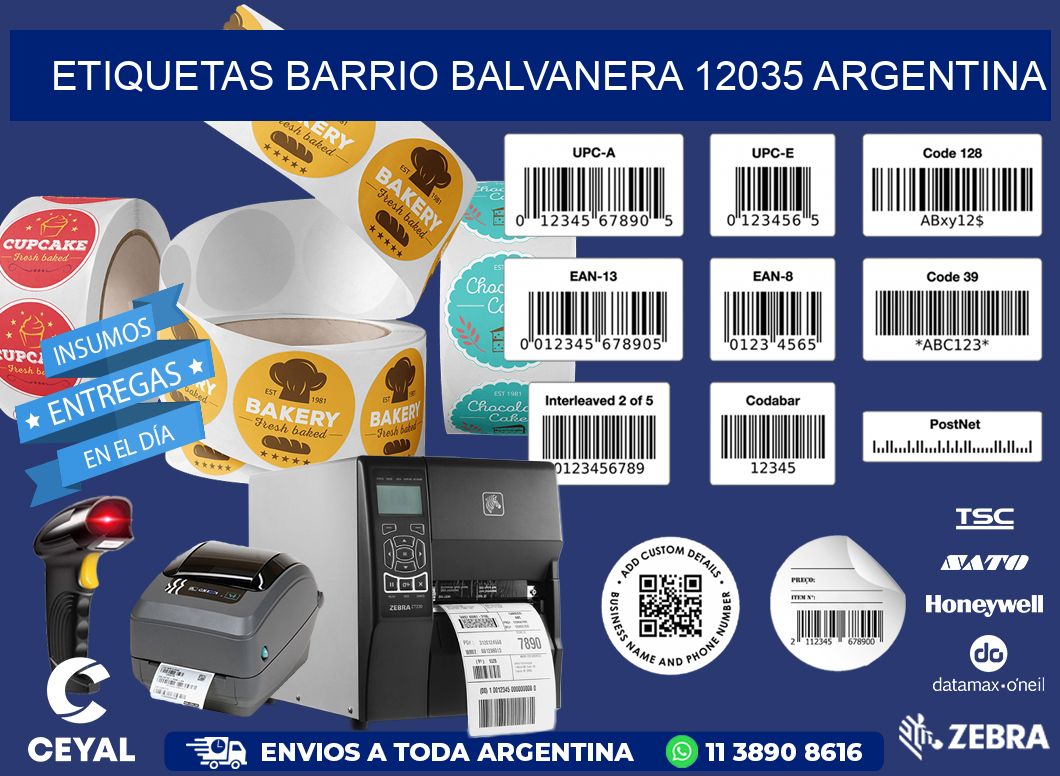 etiquetas barrio balvanera 12035 argentina