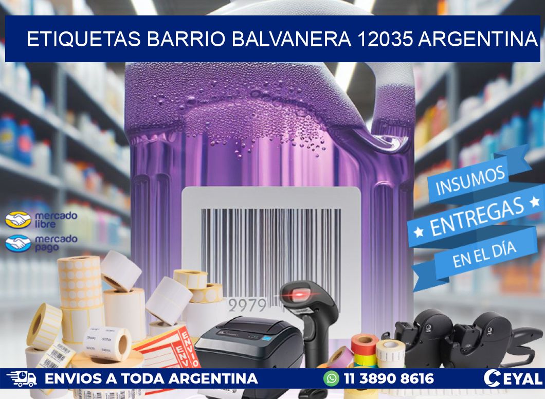 etiquetas barrio balvanera 12035 argentina