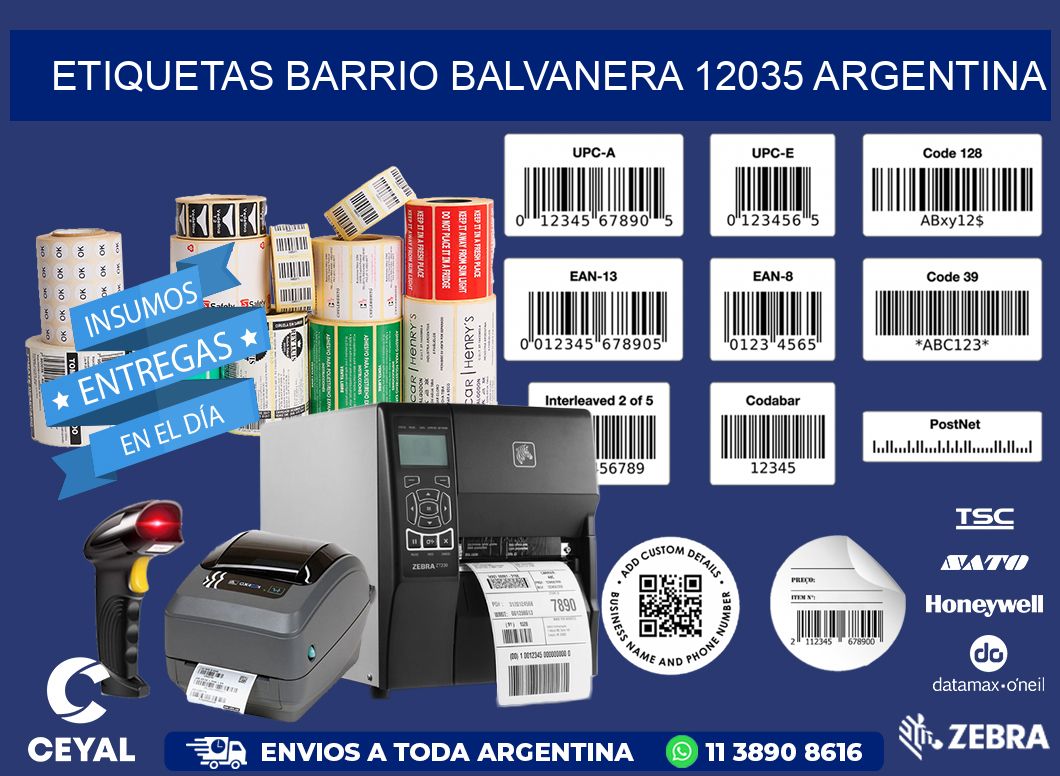 etiquetas barrio balvanera 12035 argentina