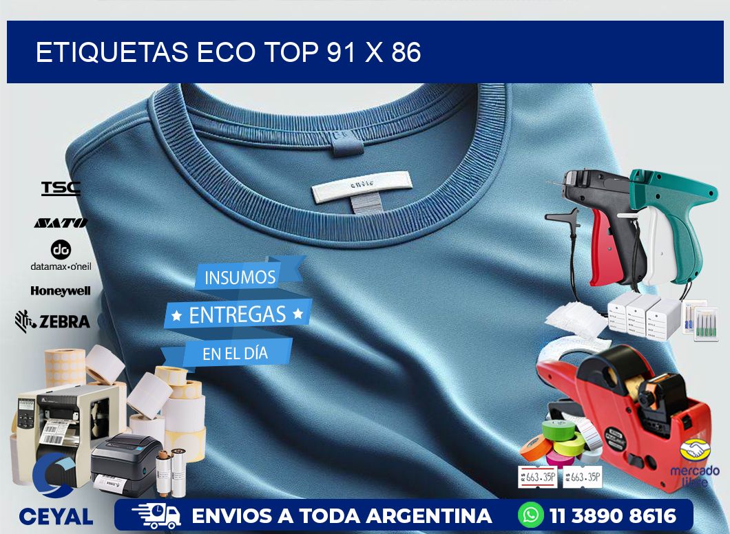 etiquetas eco top 91 x 86