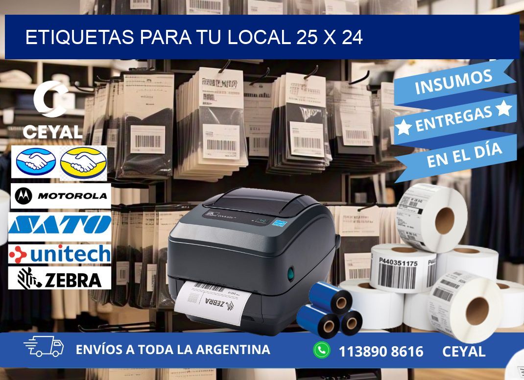 etiquetas para tu local 25 x 24