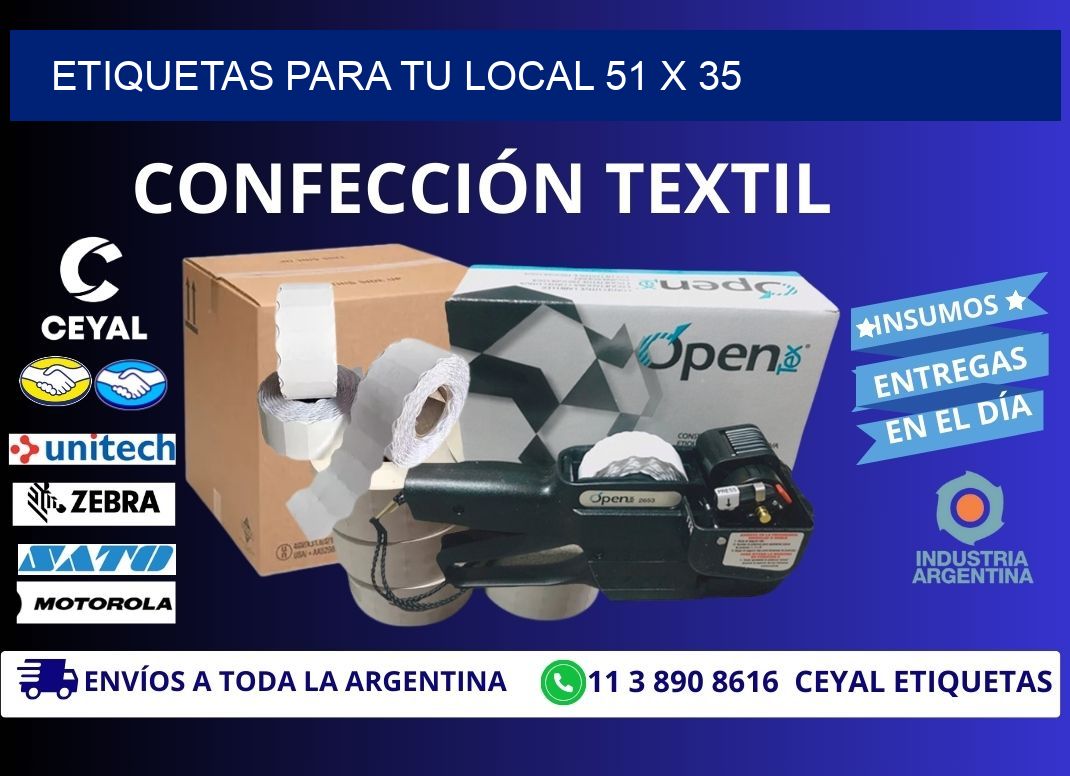 etiquetas para tu local 51 x 35