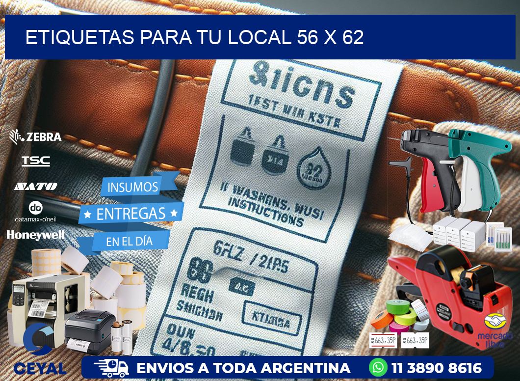 etiquetas para tu local 56 x 62