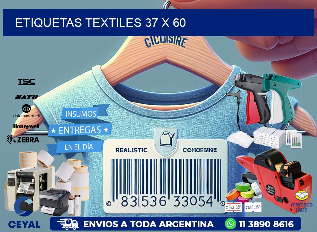 etiquetas textiles 37 x 60