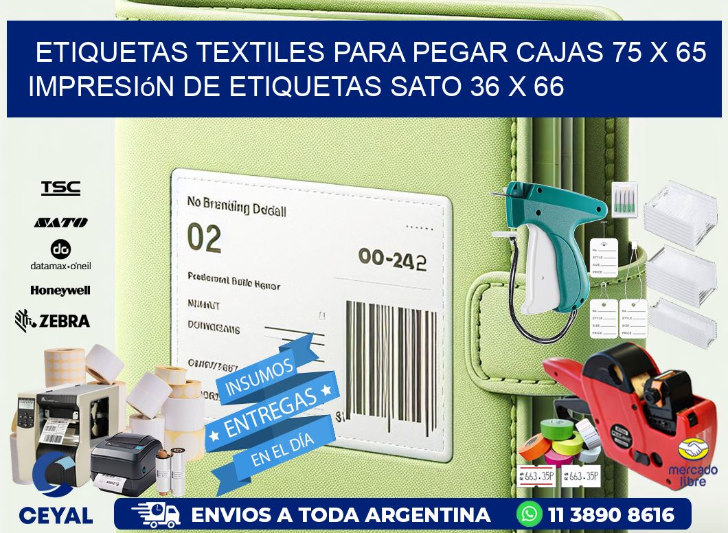 etiquetas textiles para pegar cajas 75 x 65 impresión de etiquetas sato 36 x 66