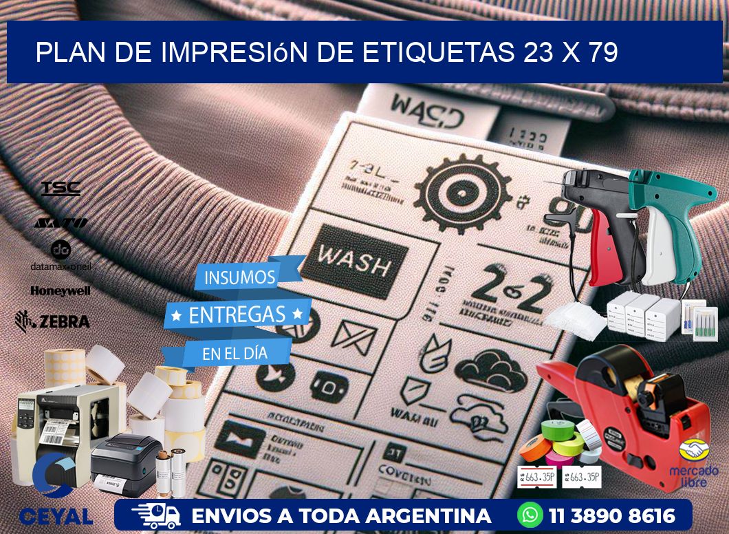 plan de impresión de etiquetas 23 x 79