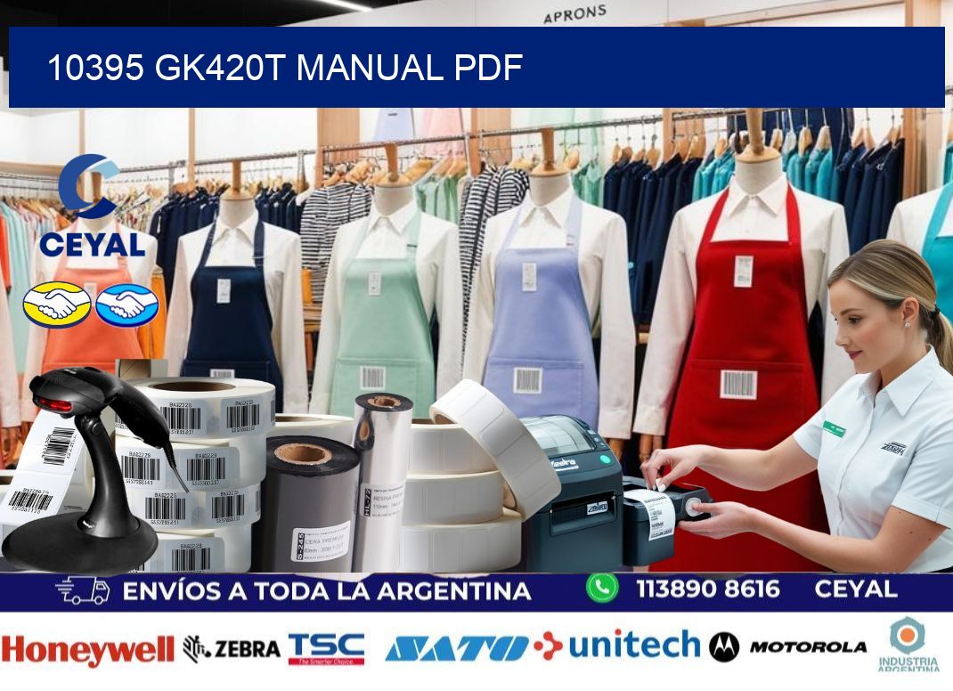 10395 GK420T manual PDF