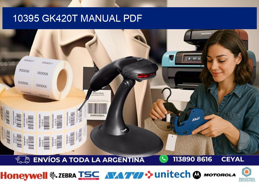 10395 GK420T manual PDF