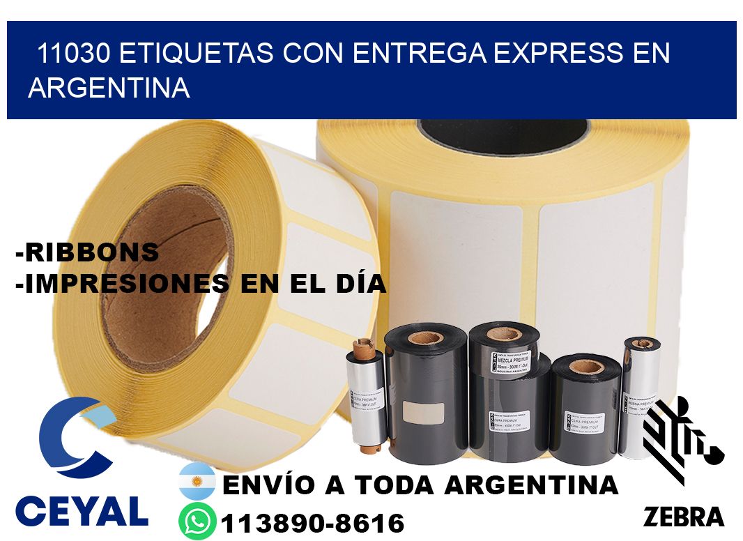 11030 Etiquetas con entrega express en Argentina