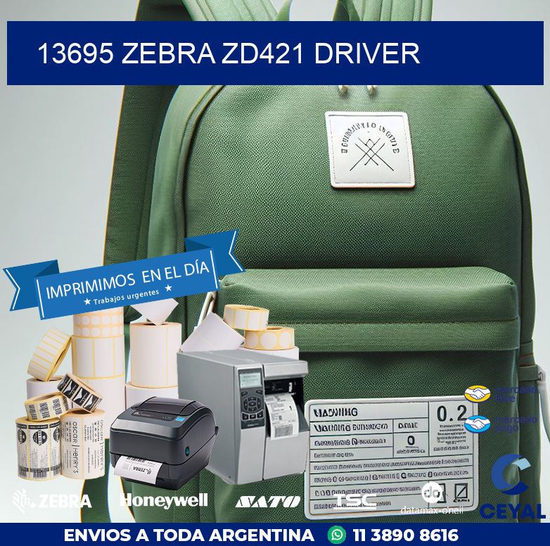 13695 Zebra ZD421 driver