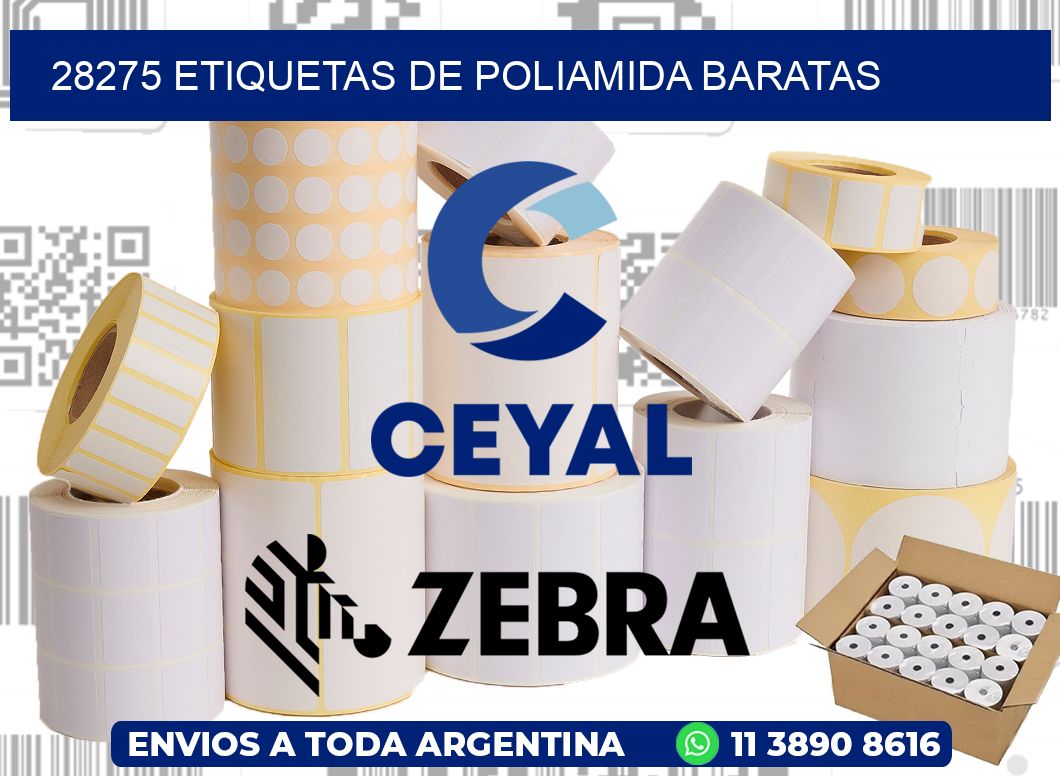 28275 etiquetas de poliamida baratas