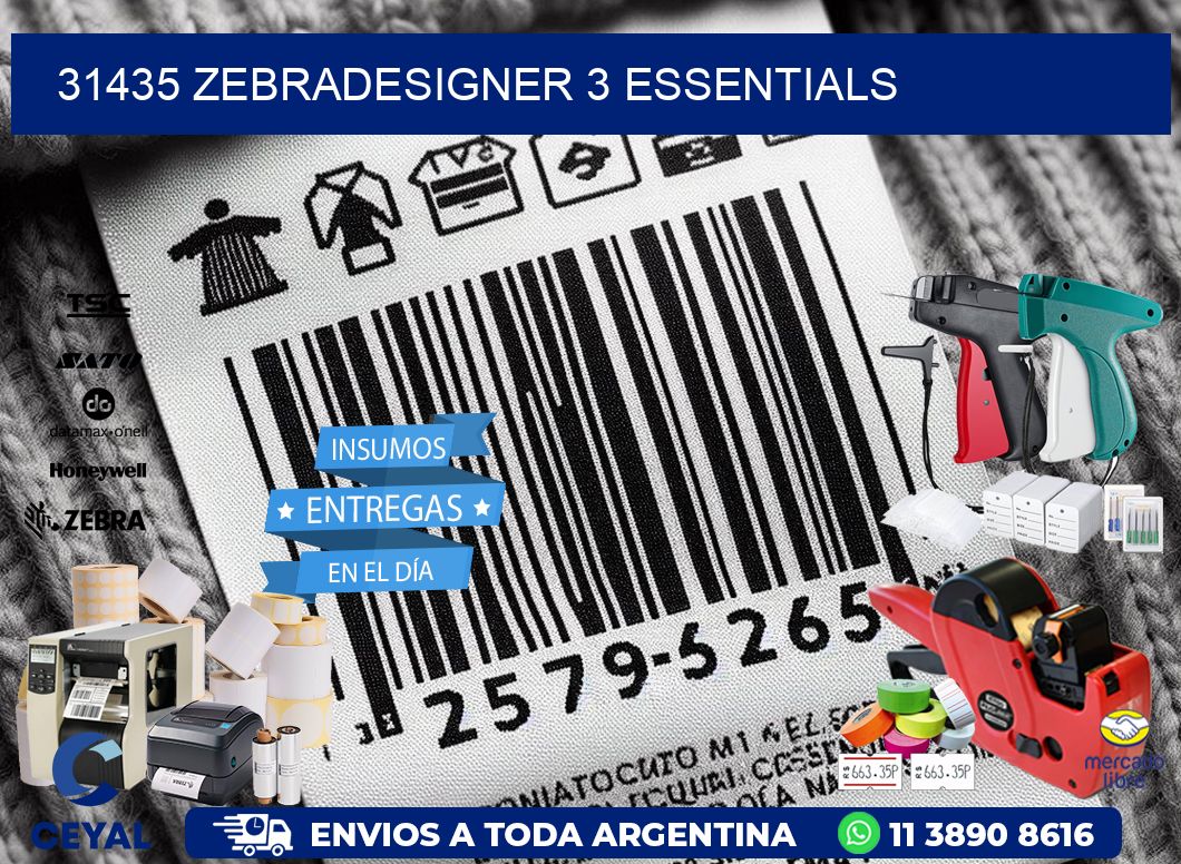 31435 ZebraDesigner 3 Essentials