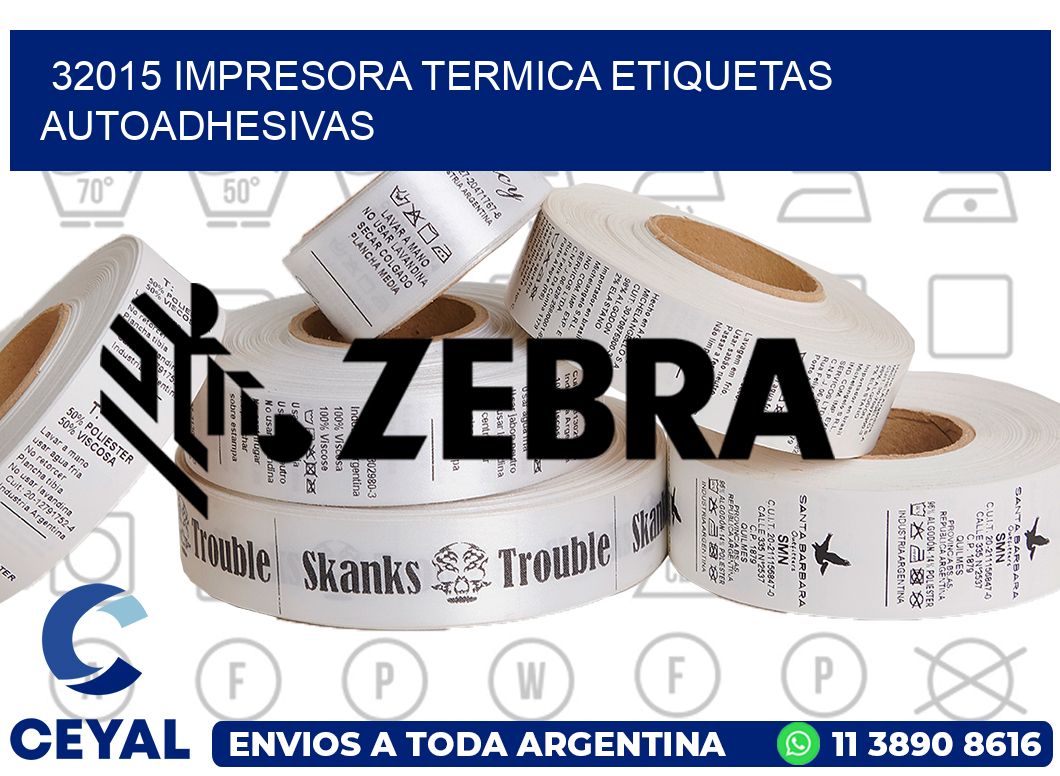 32015 Impresora termica etiquetas autoadhesivas