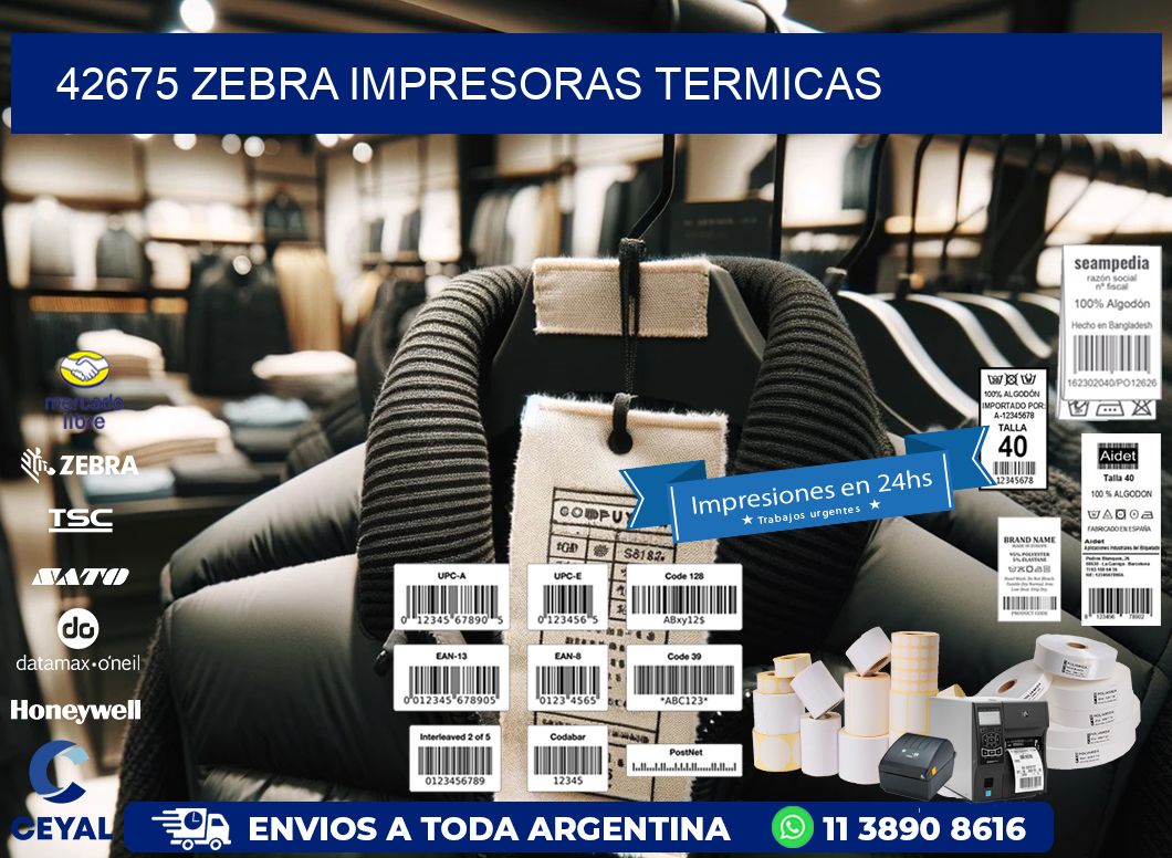 42675 Zebra impresoras termicas