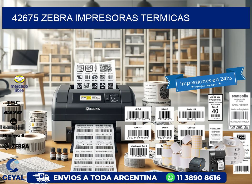 42675 Zebra impresoras termicas