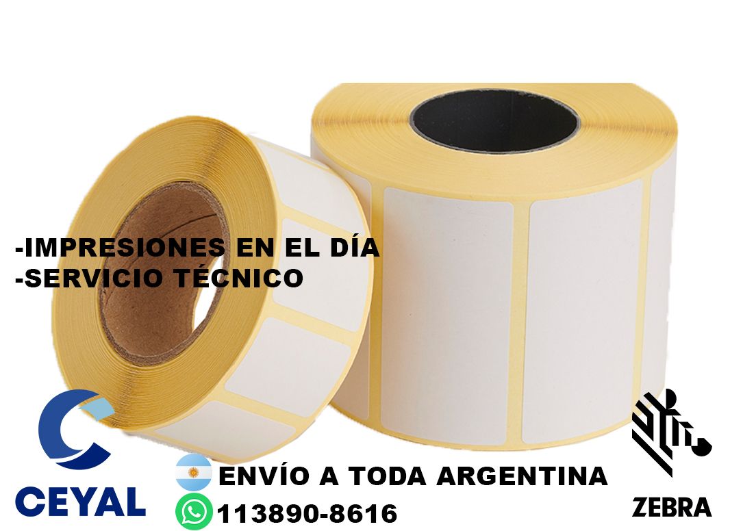 5 cajas de etiquetas 32 x 20