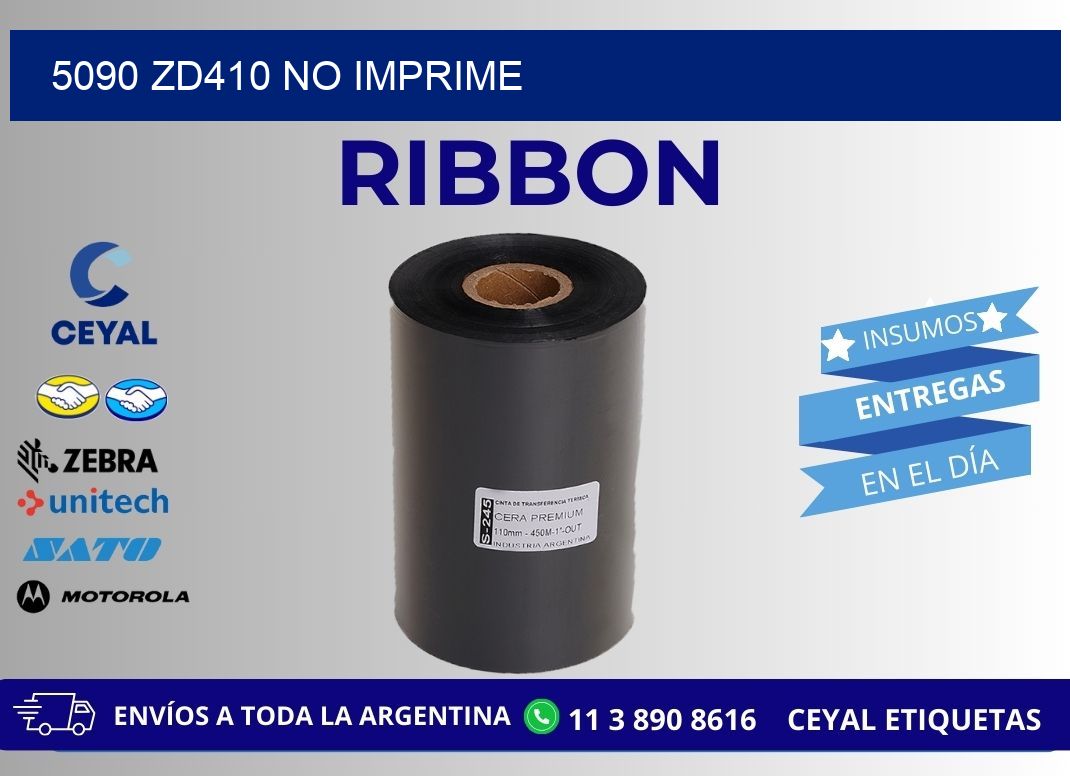 5090 ZD410 no imprime