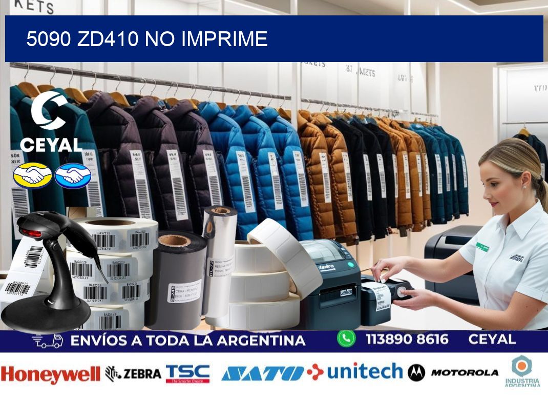 5090 ZD410 no imprime