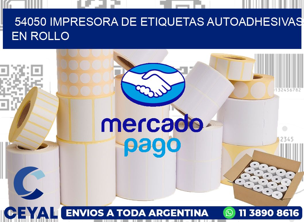 54050 impresora de etiquetas autoadhesivas en rollo