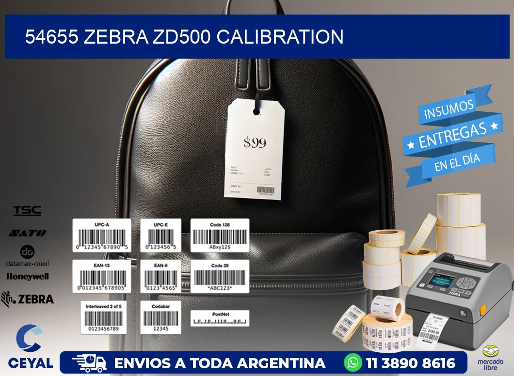 54655 Zebra ZD500 Calibration