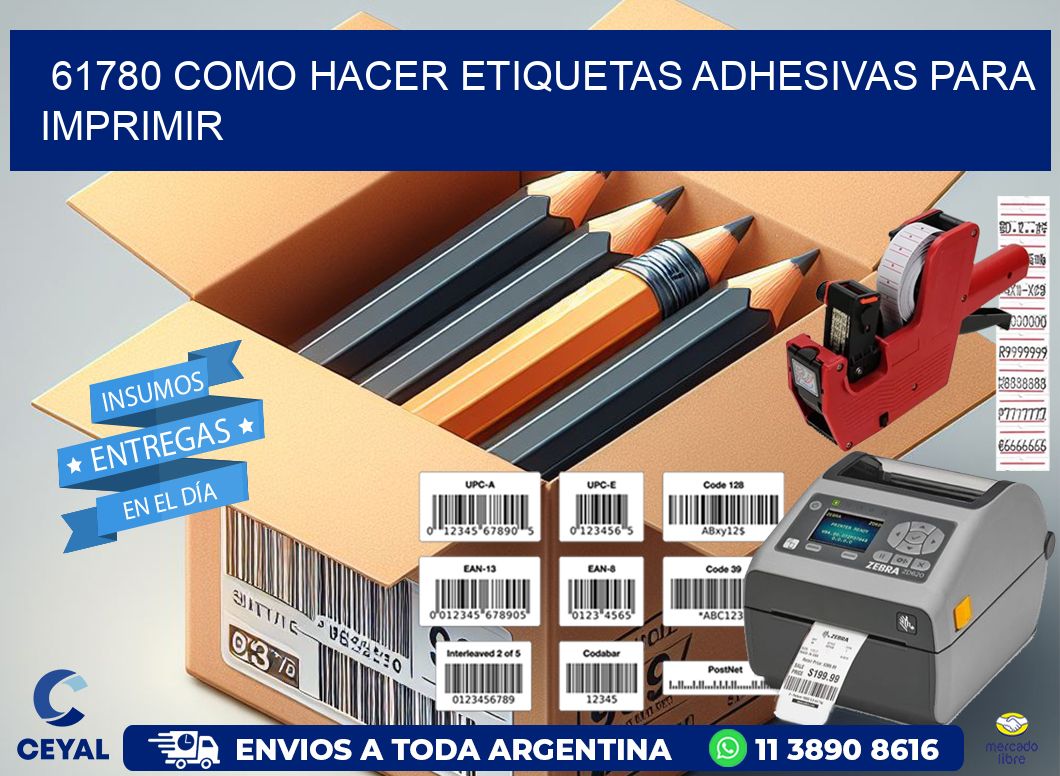 61780 Como hacer etiquetas adhesivas para imprimir