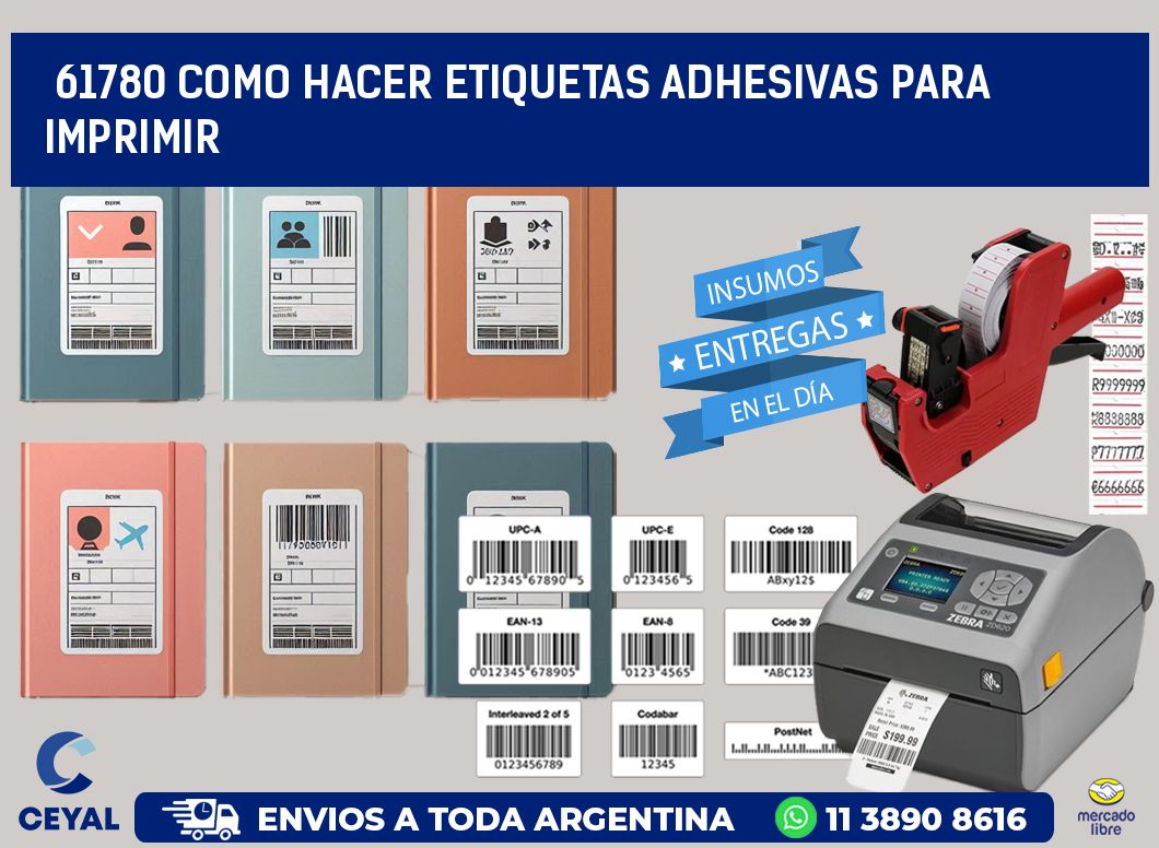 61780 Como hacer etiquetas adhesivas para imprimir