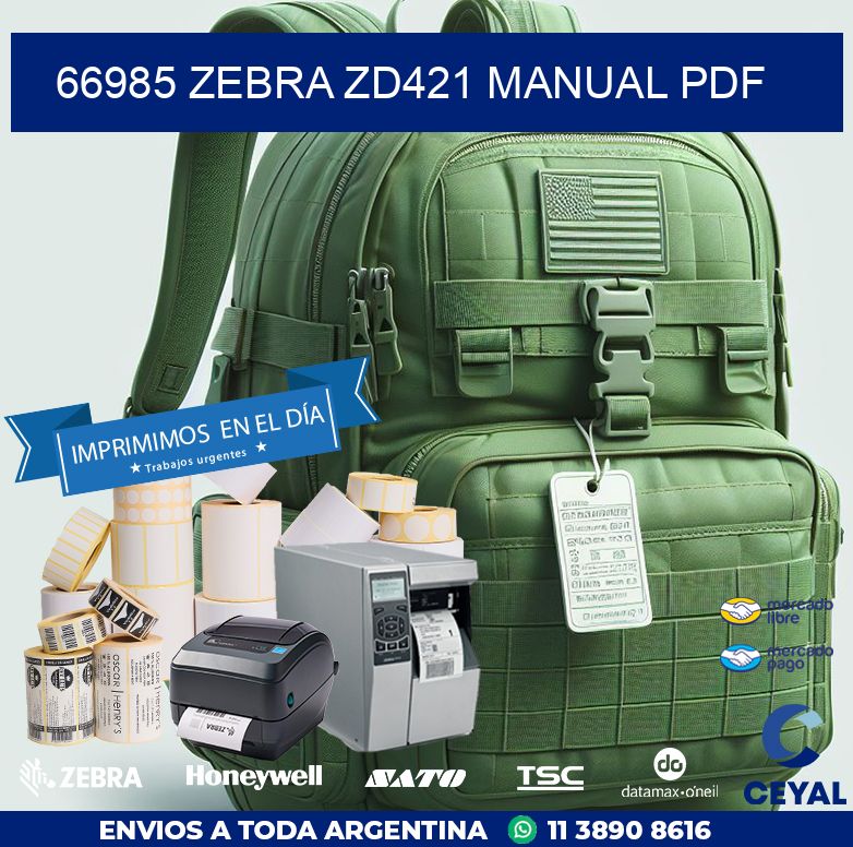 66985 Zebra ZD421 manual PDF