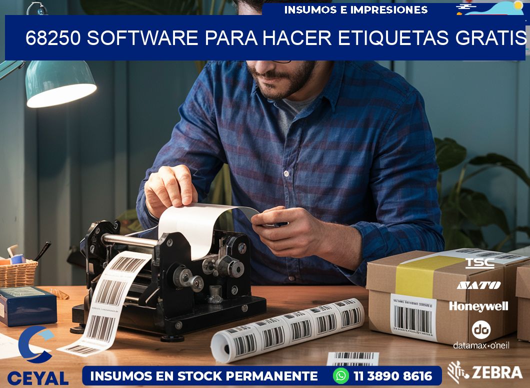 68250 Software para hacer etiquetas gratis