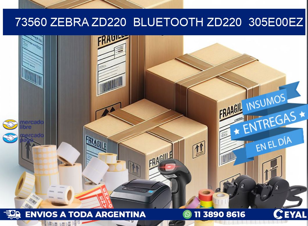 73560 Zebra ZD220 Bluetooth ZD220 305E00EZ