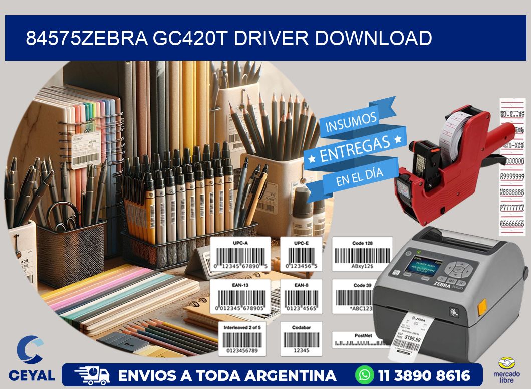 84575Zebra GC420t driver download