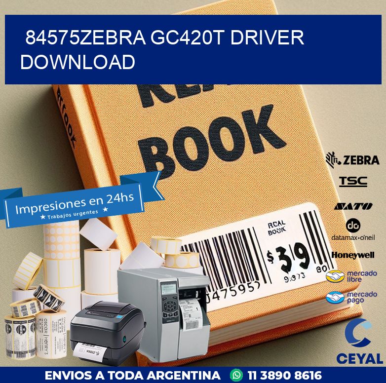 84575Zebra GC420t driver download
